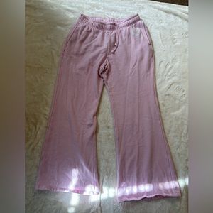 PINK wide leg sweatpants